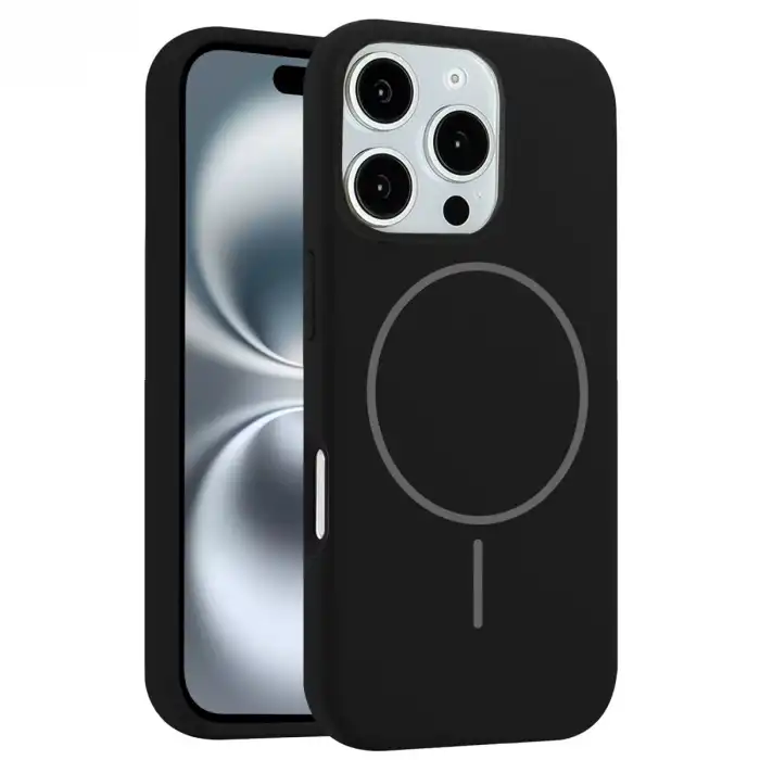 Joko Apple İphone 16 Pro Max Kılıf Jully Magsafe Kapak - Siyah