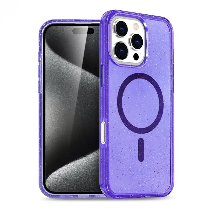 Joko Apple İphone 16 Pro Max  Magsafe Kapak - Mor