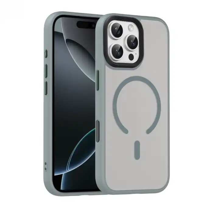 Joko Apple İphone 16 Pro Max Megane Magsafe Kapak - Titan Gri