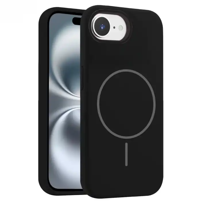Joko Apple İphone 16e Kılıf Jully Magsafe Kapak - Siyah