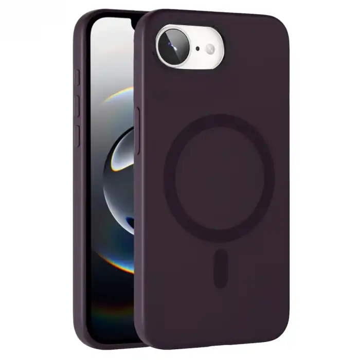 Joko Apple İphone 16e Tuna Pc Slim Magsafe Kapak - Derin Mor