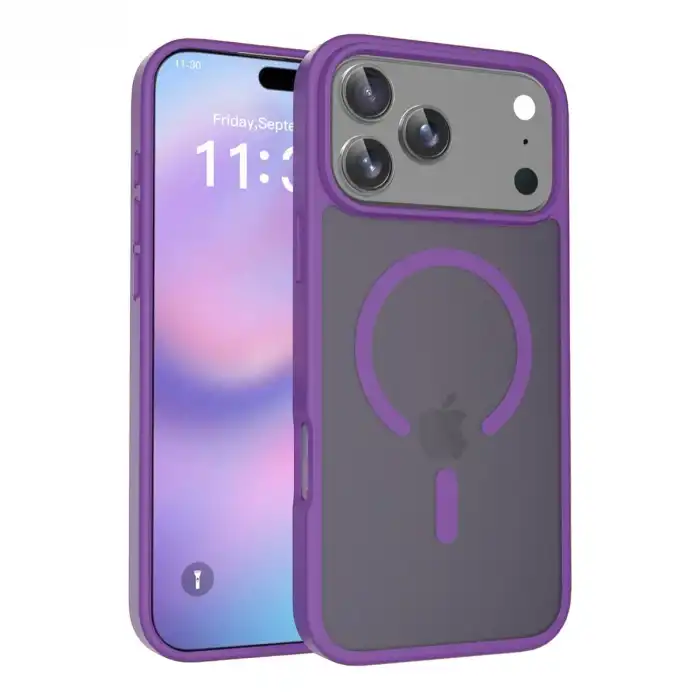 Joko Apple İphone 17 Pro Max Jota Magsafe Kapak - Derin Mor