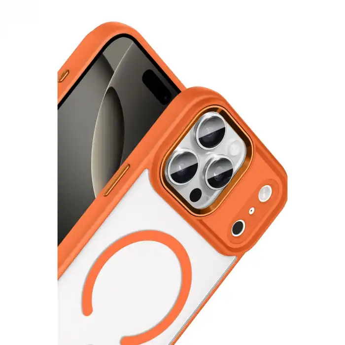 Joko Apple İphone 17 Pro Max Terea Magsafe Kapak - Turuncu