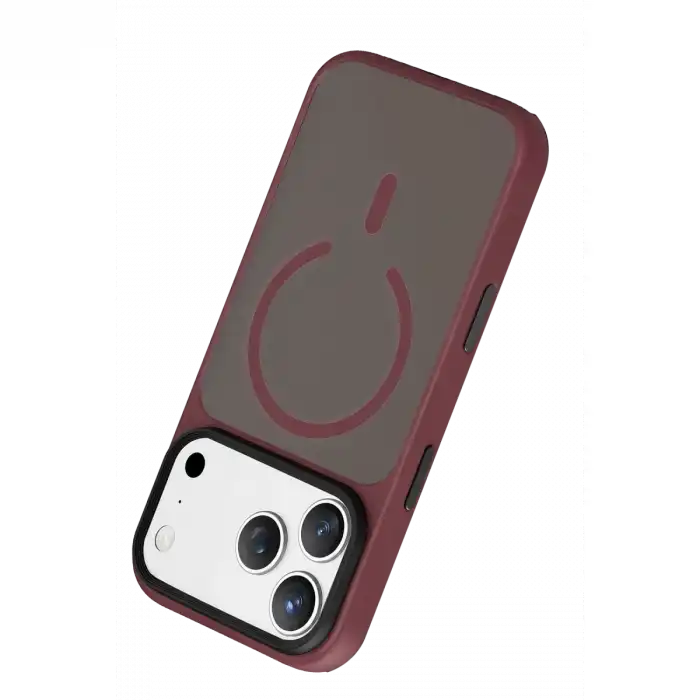 Joko Apple İphone 18 Pro Max Megane Magsafe Kapak - Bordo