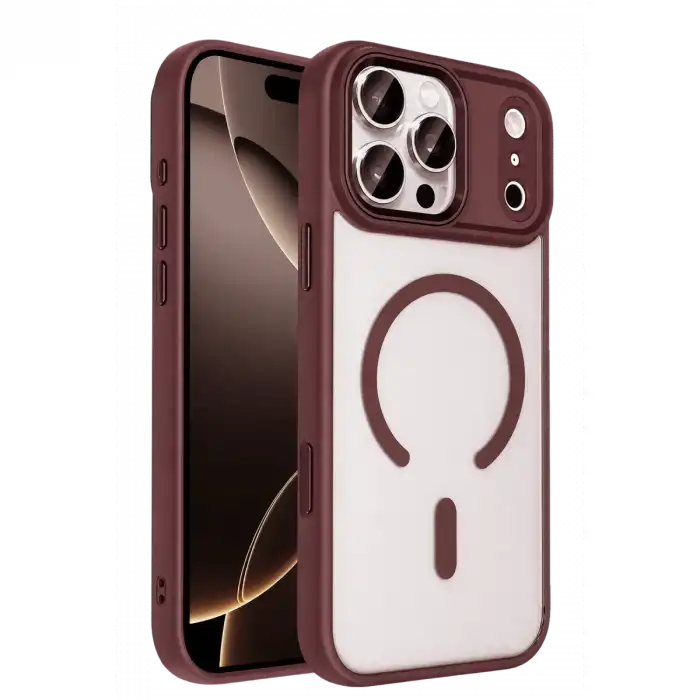 Joko Apple İphone 18 Pro Max Terea Magsafe Kapak - Bordo