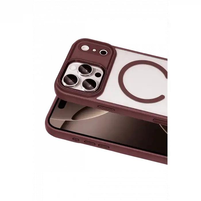 Joko Apple İphone 18 Pro Max Terea Magsafe Kapak - Bordo