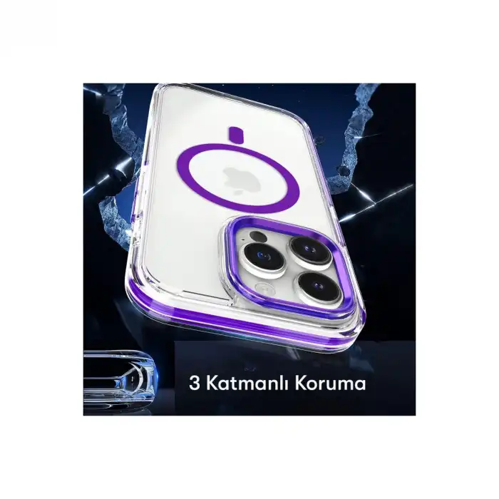 Joko İphone 15 Pro Max Bella Magsafe Kapak - Siyah