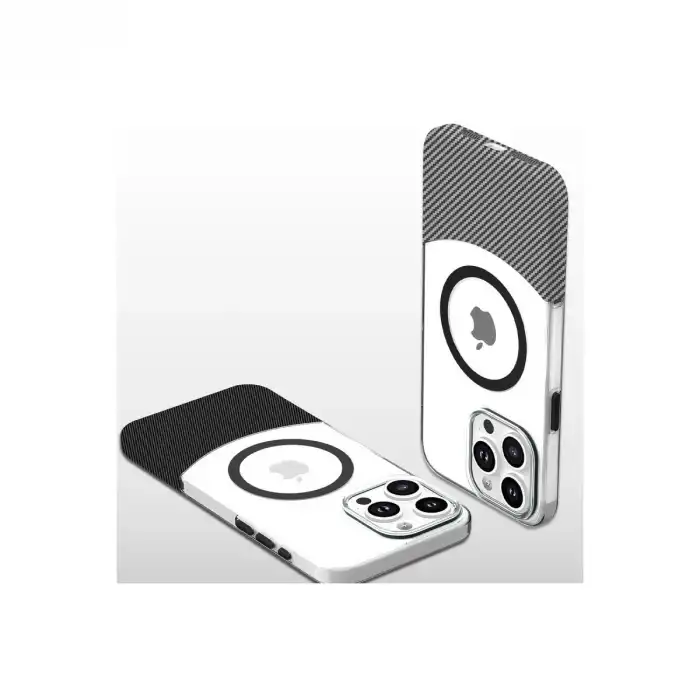 Joko İphone 16 Plus Carbon Puzzle Magsafe Kapak - Pembe