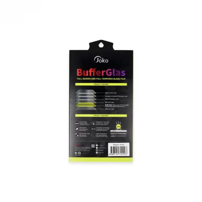 Joko İphone 16 Pro Buffer Cam Ekran Koruyucu - Siyah