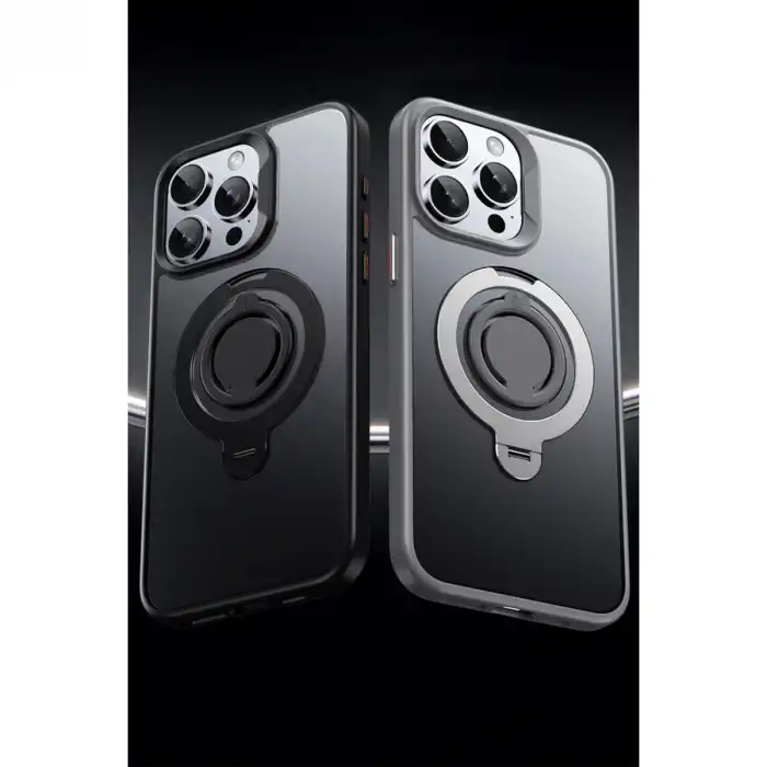 Joko İphone 16 Pro Max Avatar 360 Dönen Magsafe Kapak - Lacivert