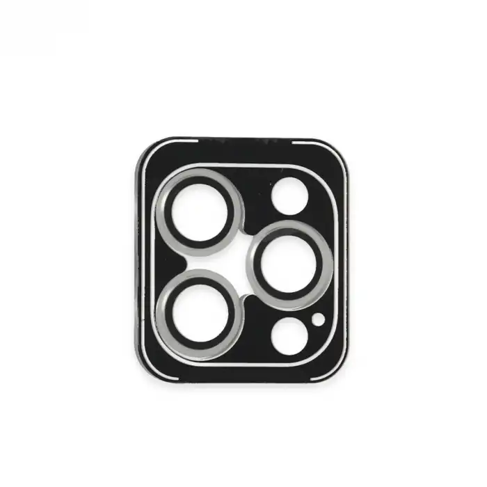 Joko İphone 16 Pro Max Pvd Metal Kamera Lens - Gümüş