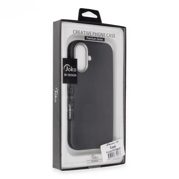 Joko İphone 16 Wonder Deri Magsafe Kapak - Siyah