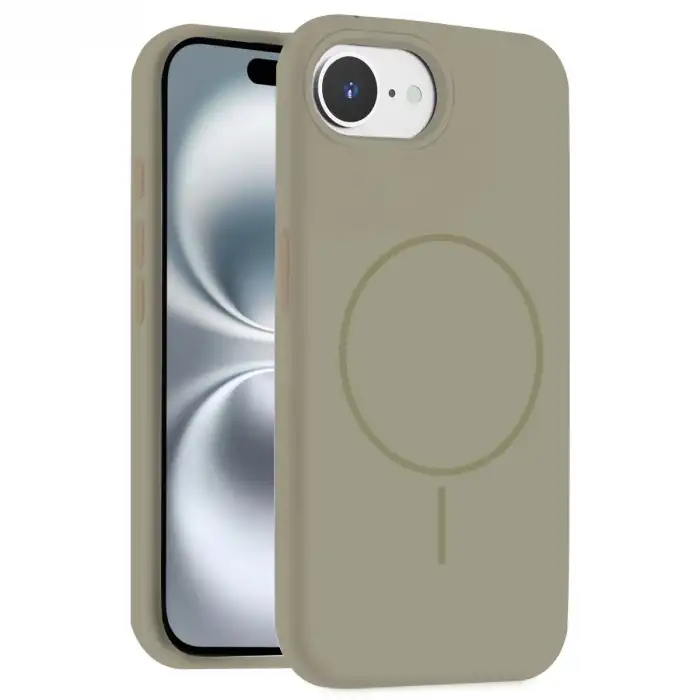 Joko İphone 16e Kılıf Jully Magsafe Kapak - Çöl Titanyum