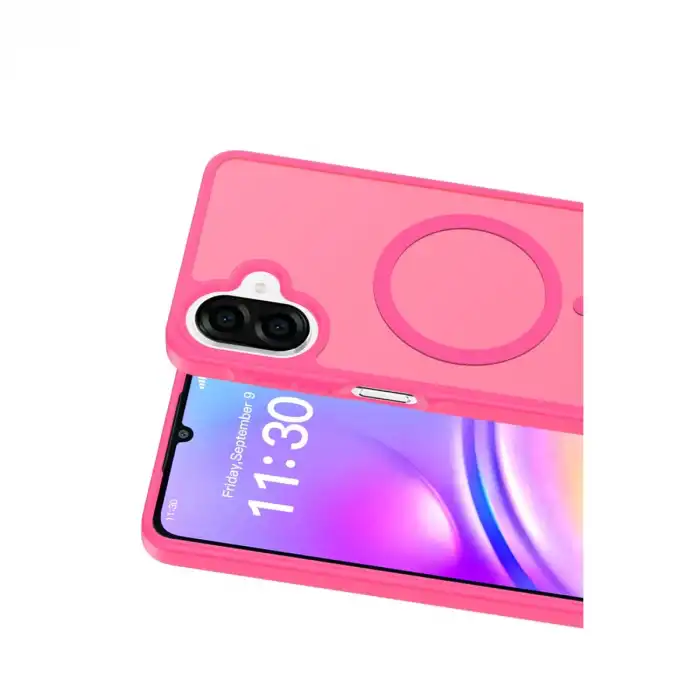 Joko Samsung Galaxy A07 Jota Magsafe Kapak - Rose