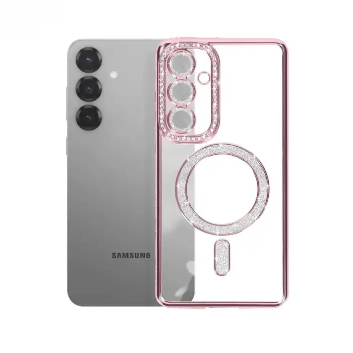 Joko Samsung Galaxy A57 5g Joke Simli Magneticsafe Kılıf - Pembe