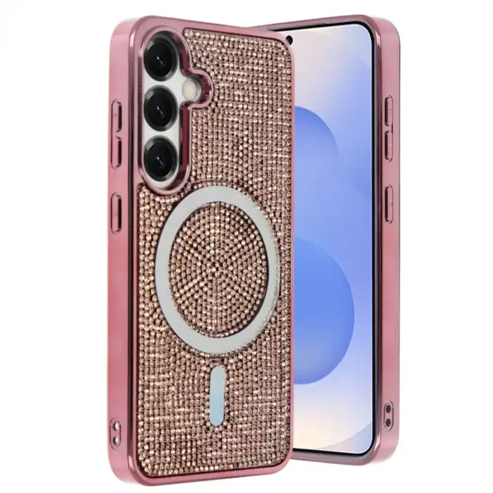 Joko Samsung Galaxy S25 Helen Magsafe Kapak - Pembe