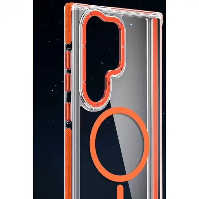 Joko Samsung Galaxy S25 Ultra Bella Magsafe Kapak - Derin Mor