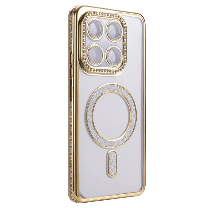 Joko Xiaomi Mi 15t Pro Joke Simli Magneticsafe Kılıf - Gold