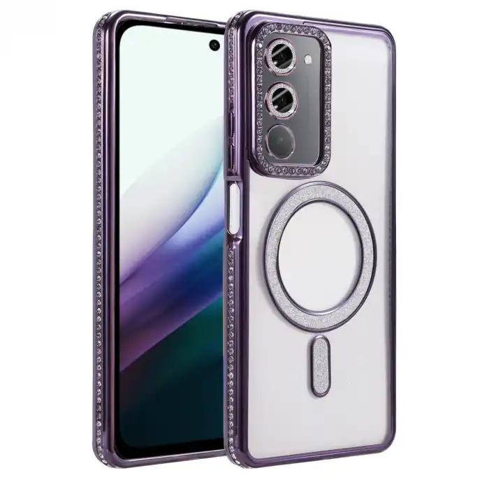 Joko Xiaomi Redmi 15 4g Joke Simli Magneticsafe Kılıf - Derin Mor