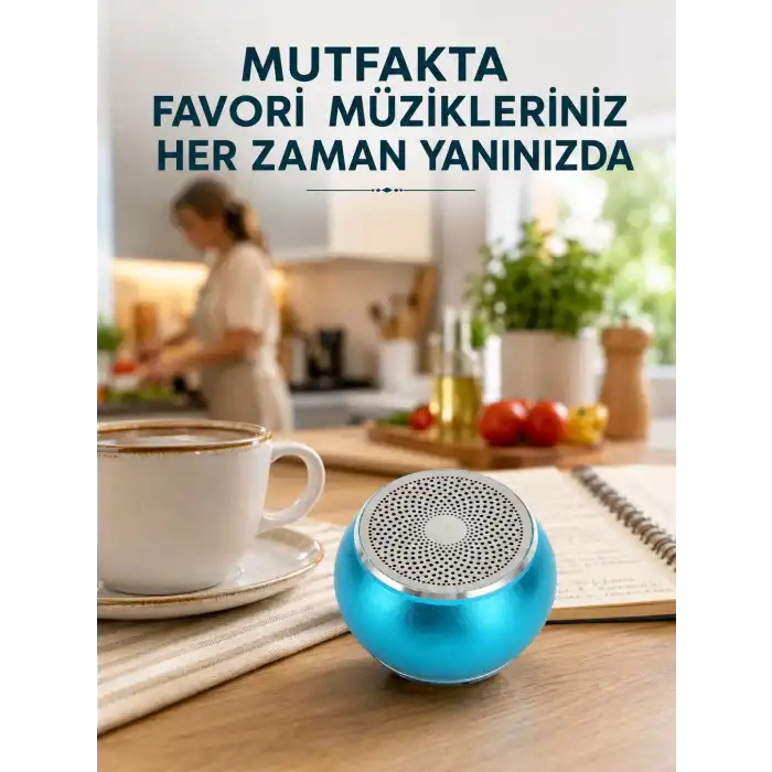 Kablosuz Bluetooth Hoparlör | 2-3 Saat Kesintisiz Müzik Keyfi Yeni Nesil