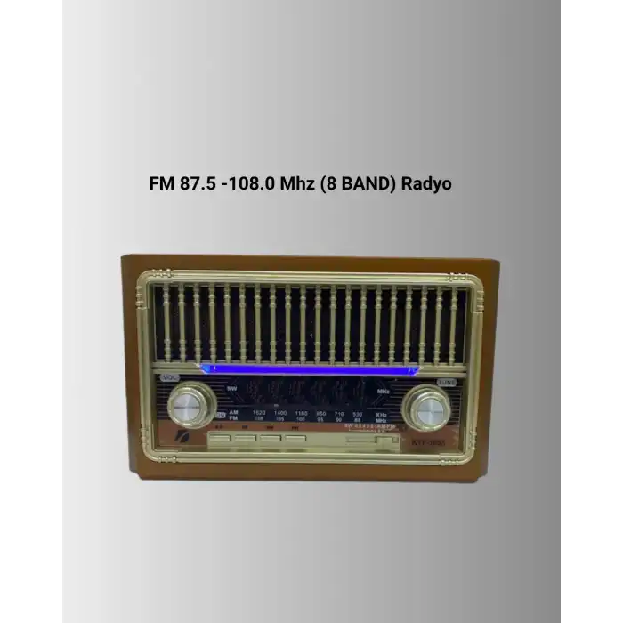 Kablosuz Bluetooth Hoparlör ve FM Radyo