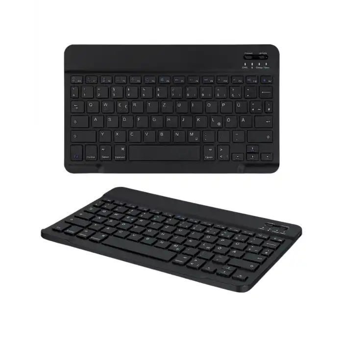 Kablosuz Klavye ve Mouse Kombosu Bluetooth Uyumlu Sessiz Set