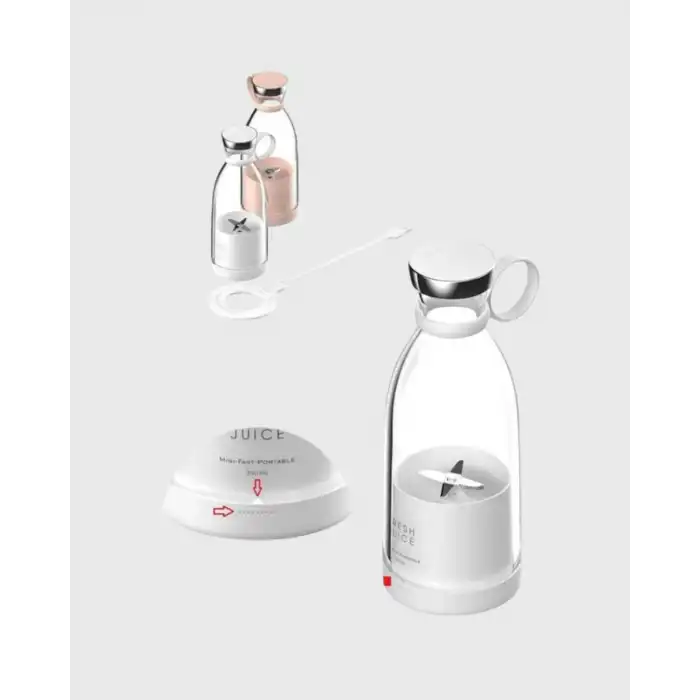 Kablosuz Taşınabilir Mini Blender – USB Şarjlı, 1200mAh