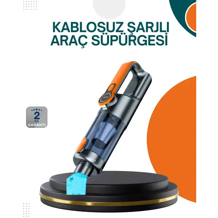 Kablosuz Vakumlu El Süpürgesi Güçlü Performans Çok Amaçlı
