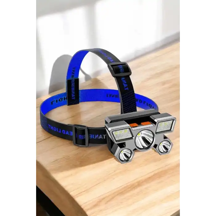 Kafa Lambası Hafif ve Esnek Çift Anahtarlı Far Led Işık