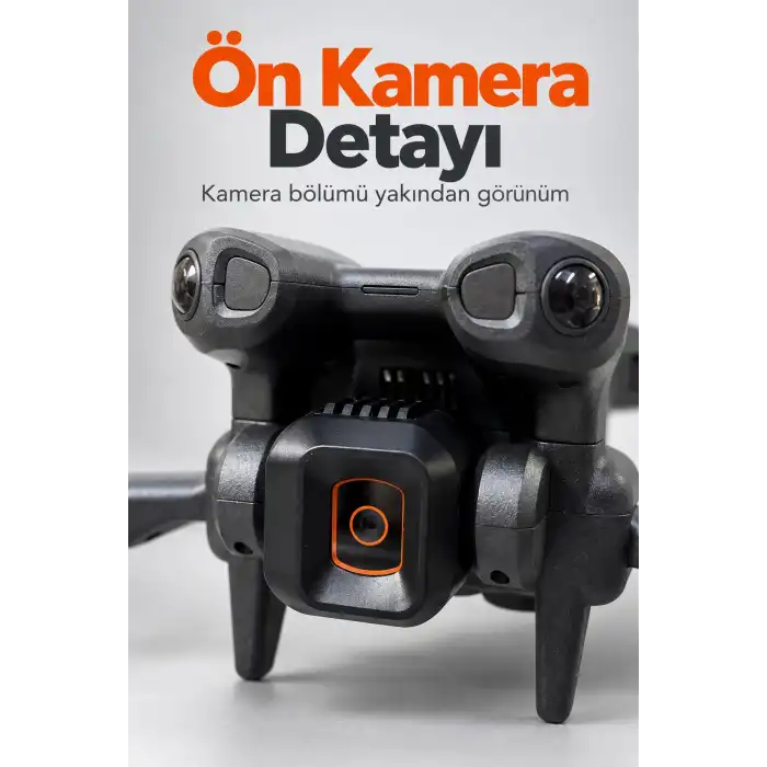 Kameralı Drone Katlanır Gövde ve Yedek Pervane Seti