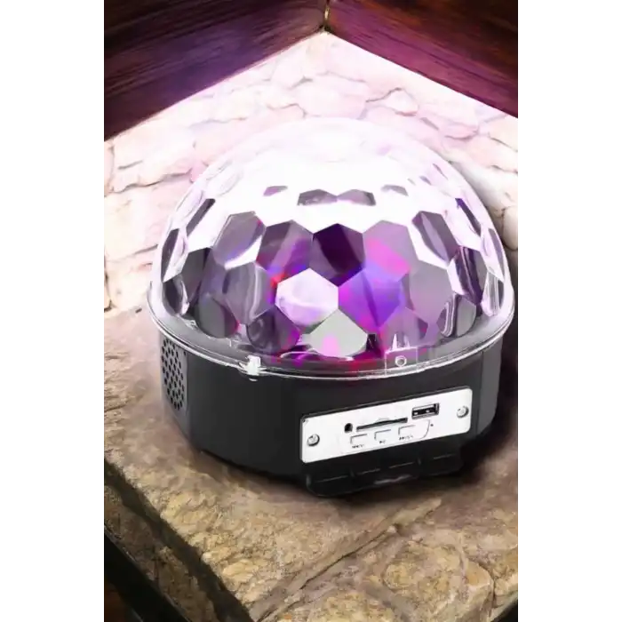 Kompakt Tasarımlı, Telefon Kontrollü Disko Topu Işıkları