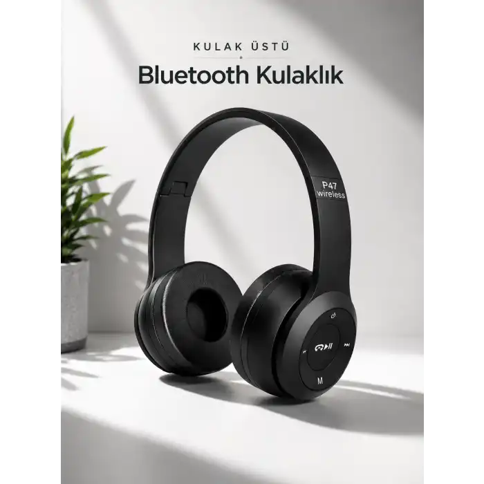 Kulak İçi Kablosuz Bluetooth Kulaklık Ekstra Bass ve Çok Yönlü Kullanım