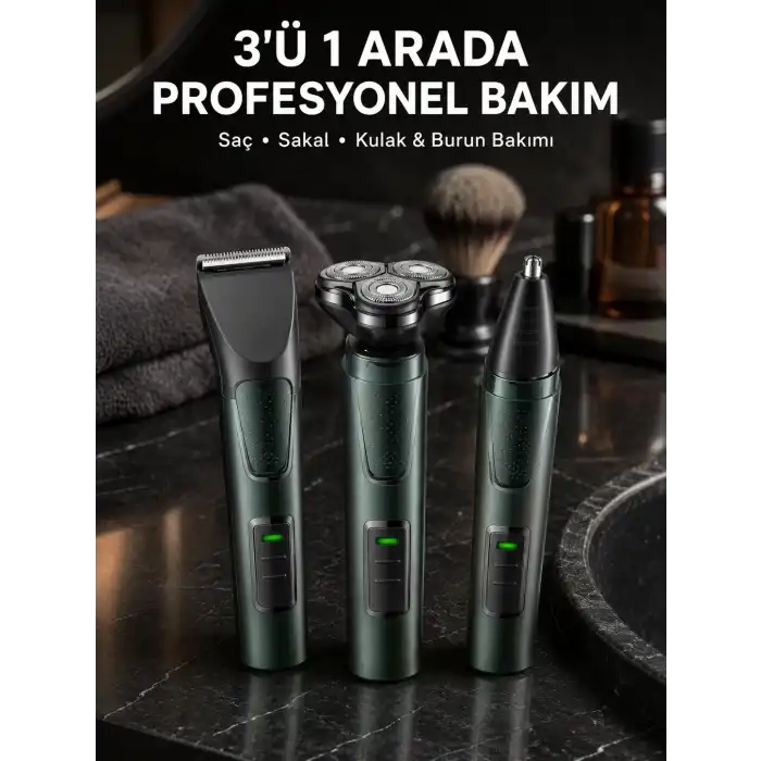 Kulak Ve Burun Başlıklı Profesyonel Tıraş Makinesi Yeni Nesil