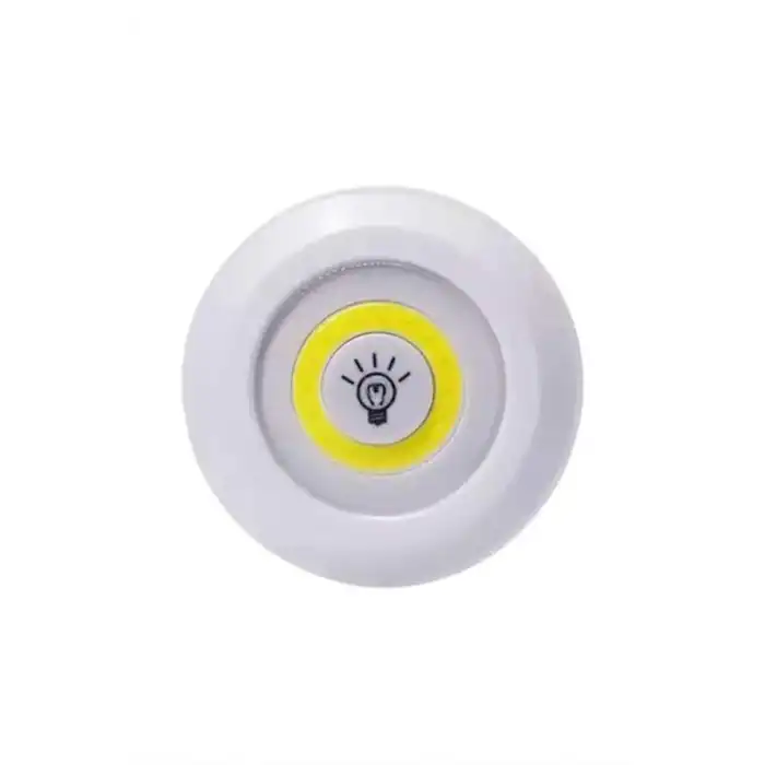 Led Lamba 3lü Uzaktan Kumandalı Yapışkanlı