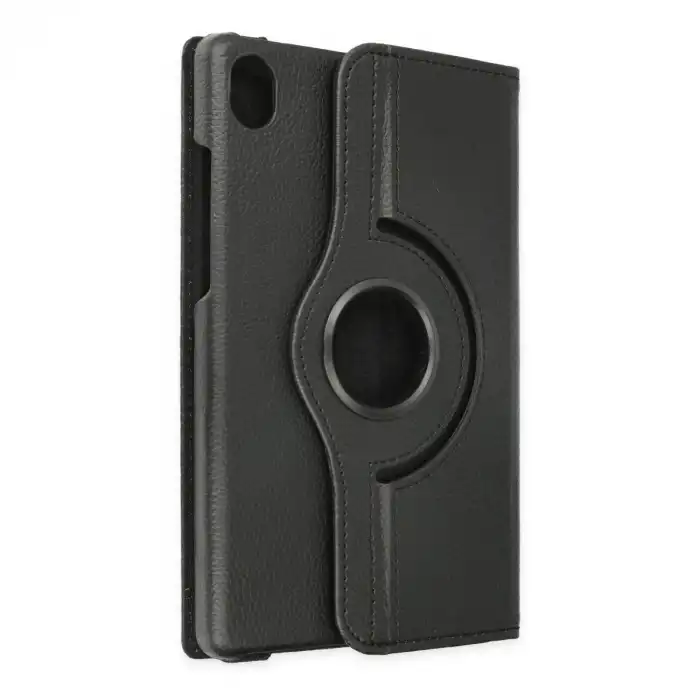 Lenovo Tab M8 Kılıf 360 Tablet Deri Kılıf - Siyah