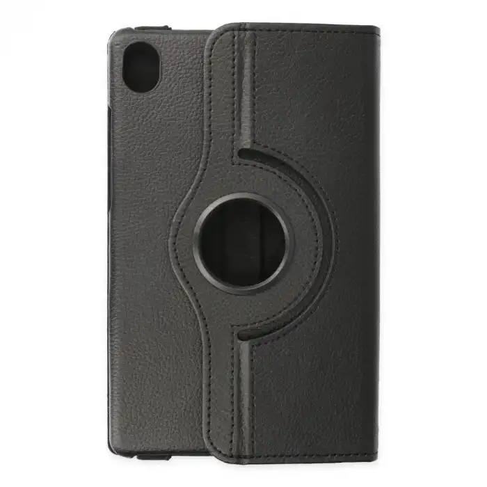 Lenovo Tab M8 Kılıf 360 Tablet Deri Kılıf - Siyah