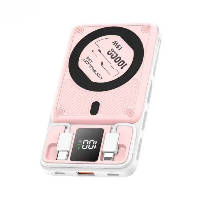 M25w 10.000 Mah 20w Pd Magsafe Powerbank - Pembe