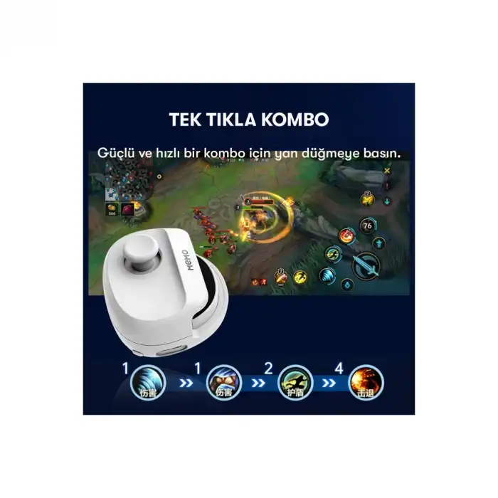 Memo Mb01 Oyun Tuşu - Siyah