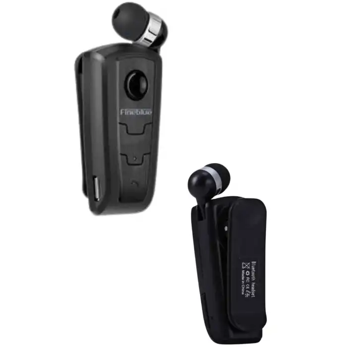 Mikrofonlu Makaralı Bluetooth Kulakiçi Kulaklık Android ve İOS Uyumlu