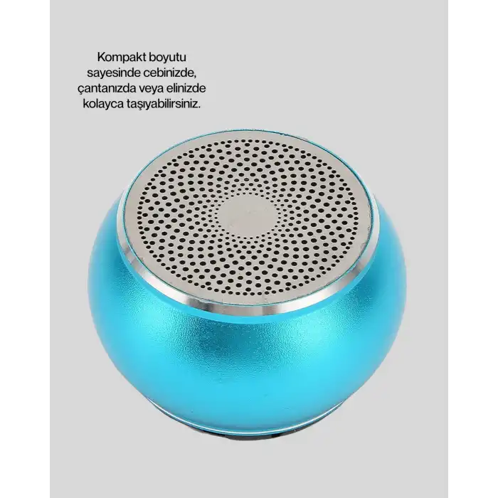 Mini Bluetooth Speaker | Uzun Pil Ömrü, Şık ve Hafif Tasarım Yeni Nesil