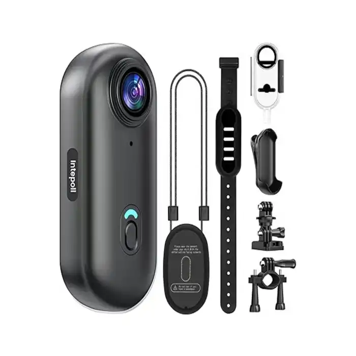 Mini Wıfı Aksiyon Kamerası 1080p Taşınabilir Vücut Kamerası Giyilebilir Video Kaydedici Ipx7 Su Geçirmez