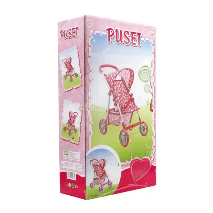 NessiWorld Puantiyeli 4 Tekerlekli Puset