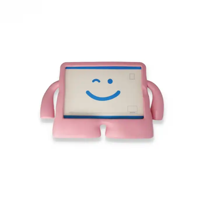 Newface Apple İpad 2022 10.9 (10.nesil) Kılıf Karakter Tablet Silikon - Açık Pembe