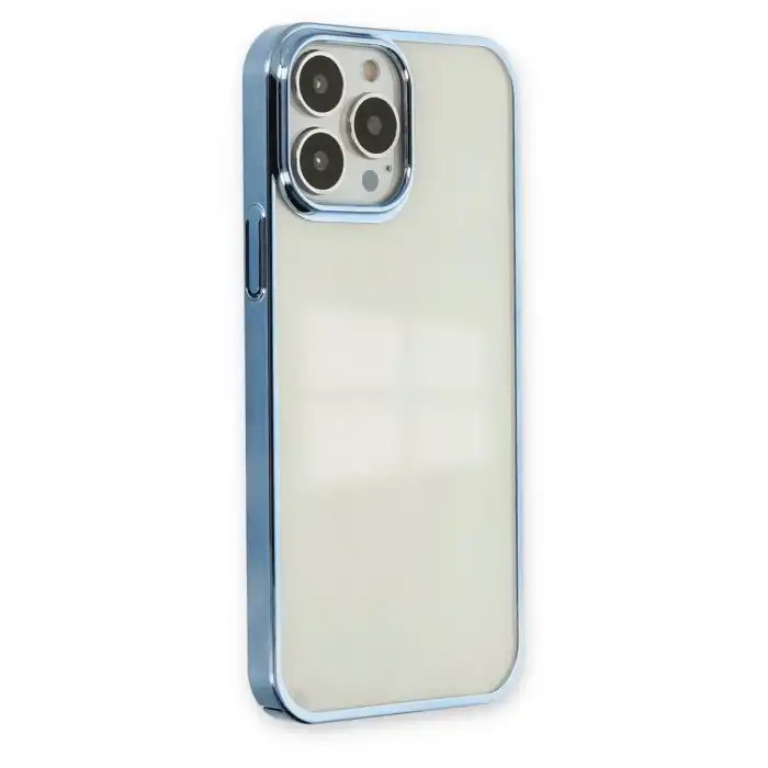 Newface Apple İphone 14 Pro Max Kılıf Element Silikon - Sky Blue