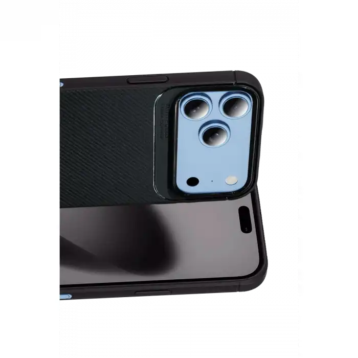 Newface Apple İphone 18 Pro Auto Focus Karbon Kapak - Siyah
