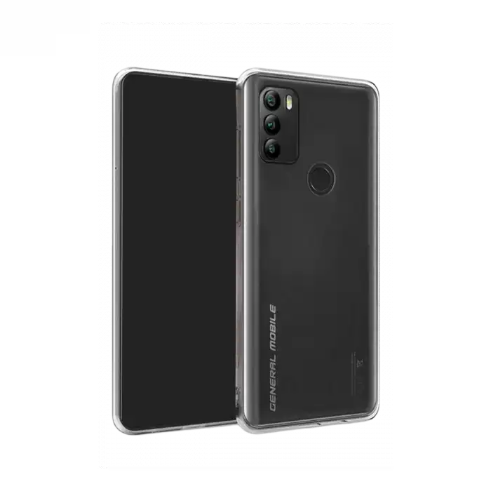 Newface General Mobile Gm 21 Plus Kılıf Lüx Şeffaf Silikon
