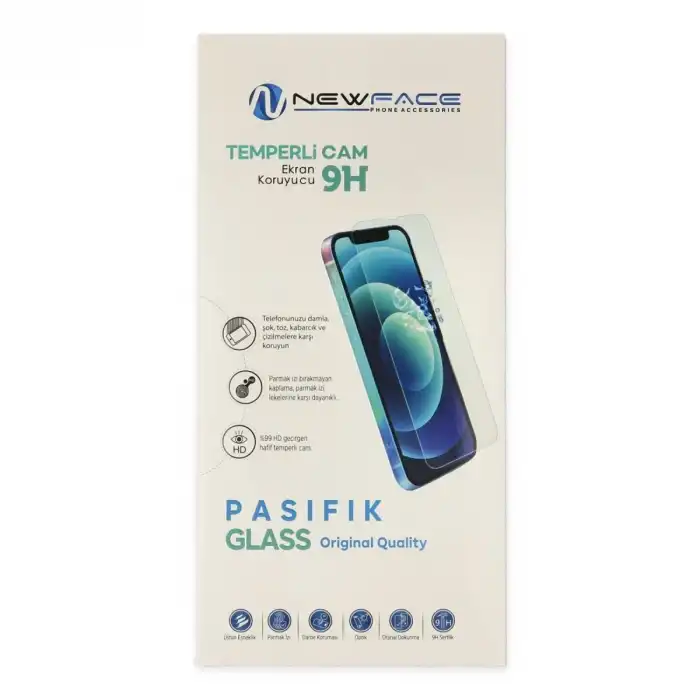 Newface Huawei Honor 600 Pasifik Cam Ekran Koruyucu - Şeffaf