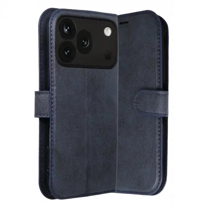 Newface Huawei Honor 600 Pro Trend S Plus Kapaklı Kılıf - Lacivert
