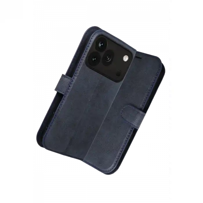 Newface Huawei Honor 600 Pro Trend S Plus Kapaklı Kılıf - Lacivert