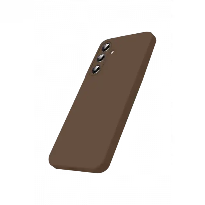 Newface Samsung Galaxy S26 Fe First Silikon - Kahverengi